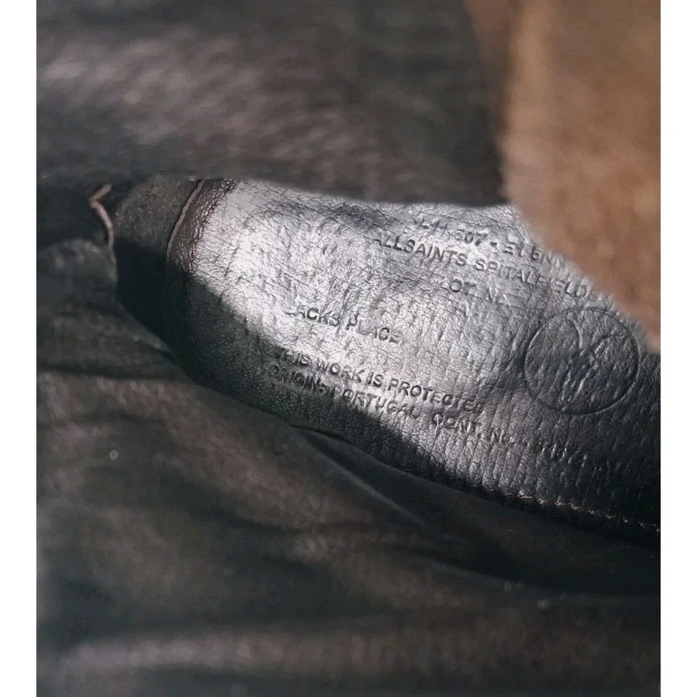 All Saints allsaints leather